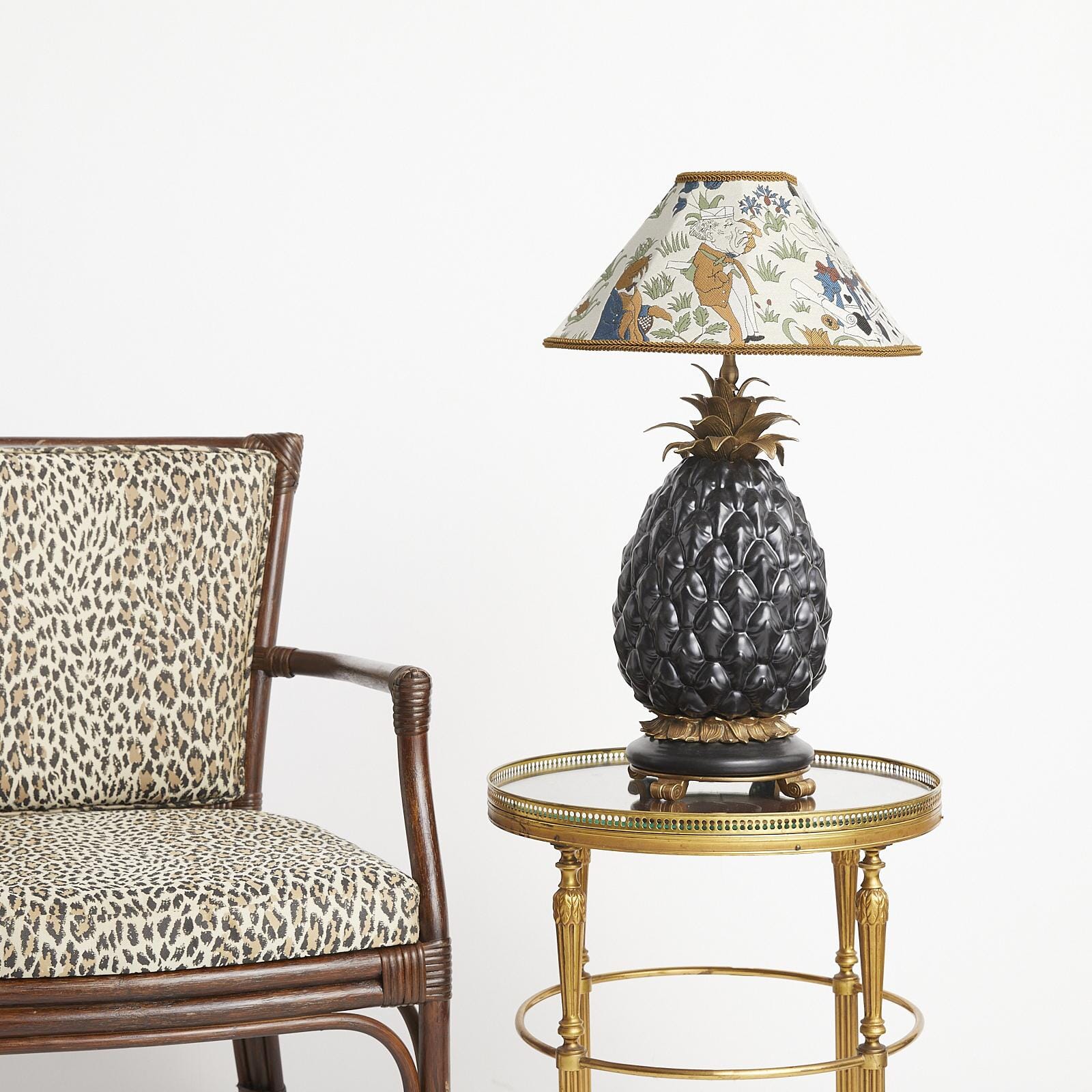 ALICE IN WONDERLAND Jacquard Romily Lampshade - Achillea