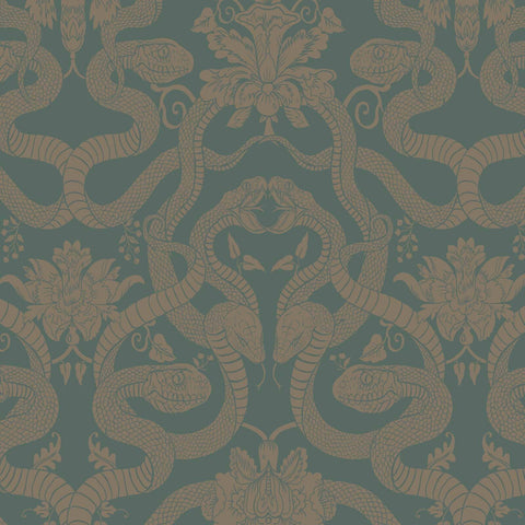 ANACONDA Traditional Wallpaper - Eucalyptus Sample