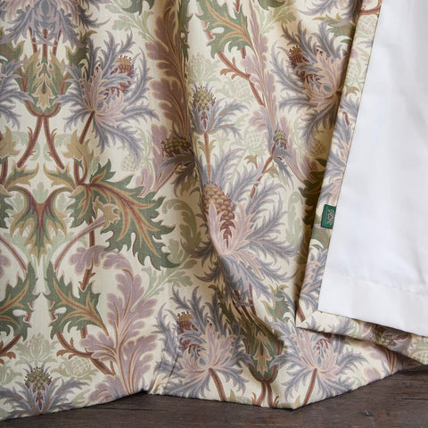 AQUIFOLIA Cotton Linen Curtain - Ecru secondary image