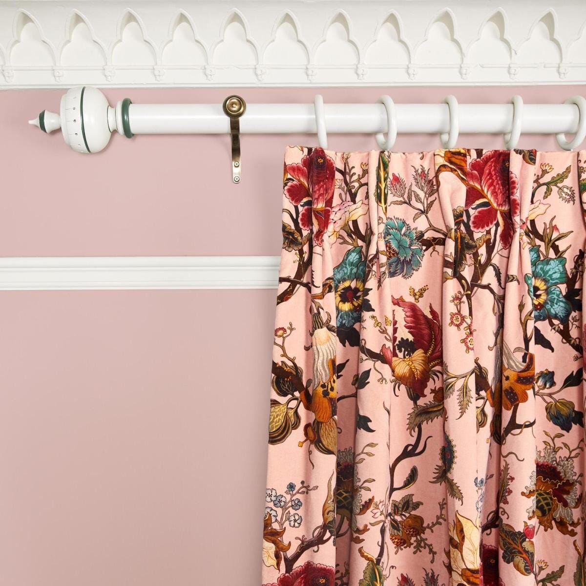 ARTEMIS Velvet Curtain - Blush