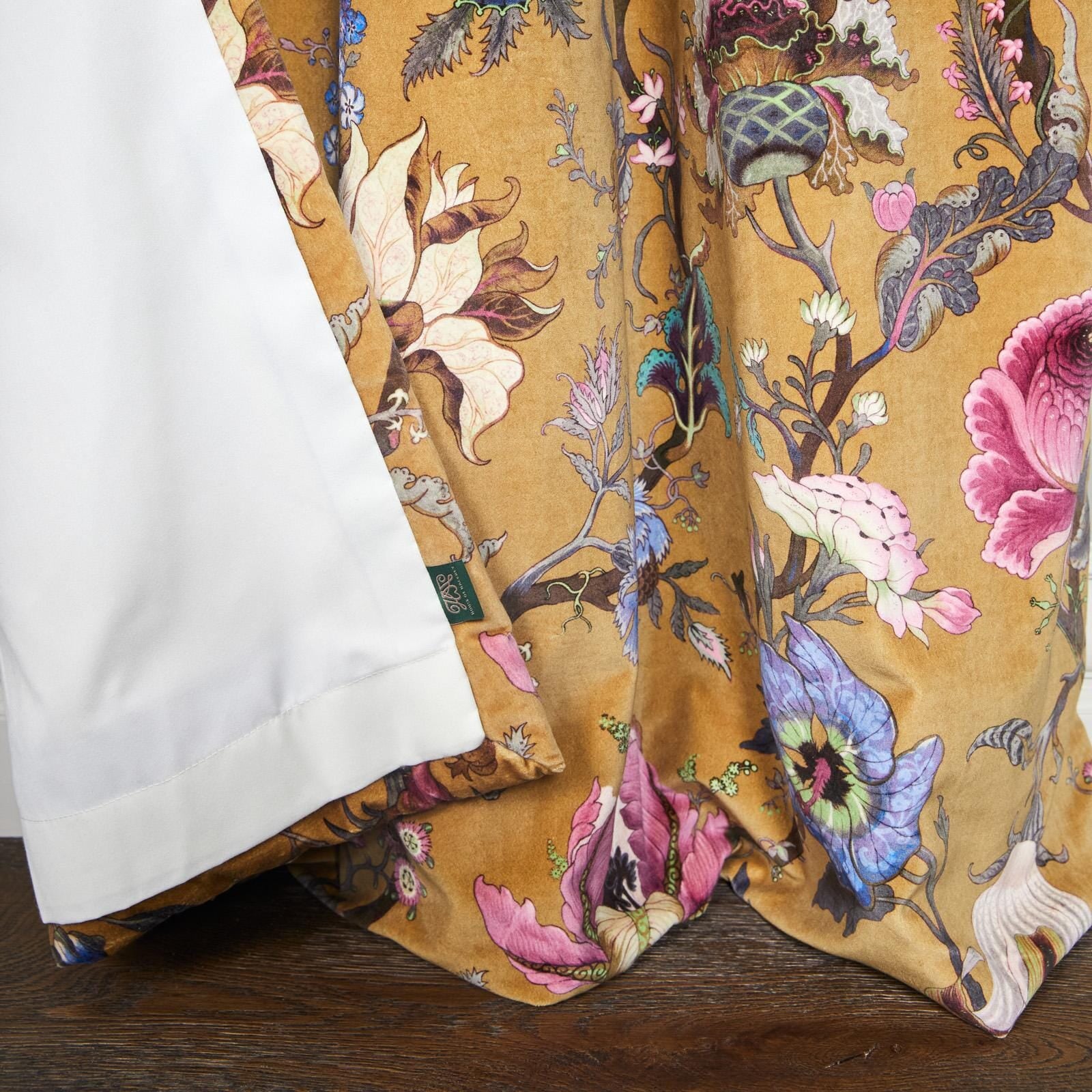 ARTEMIS Velvet Curtain - Bronze