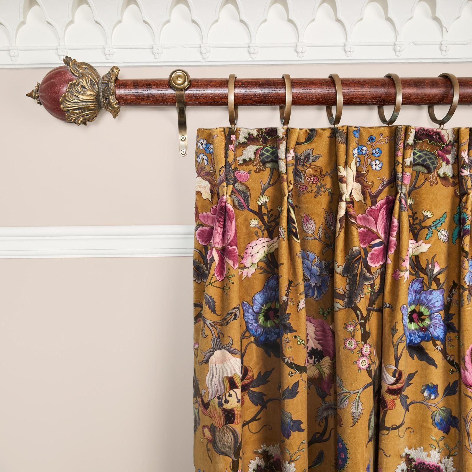 ARTEMIS Velvet Curtain - Bronze