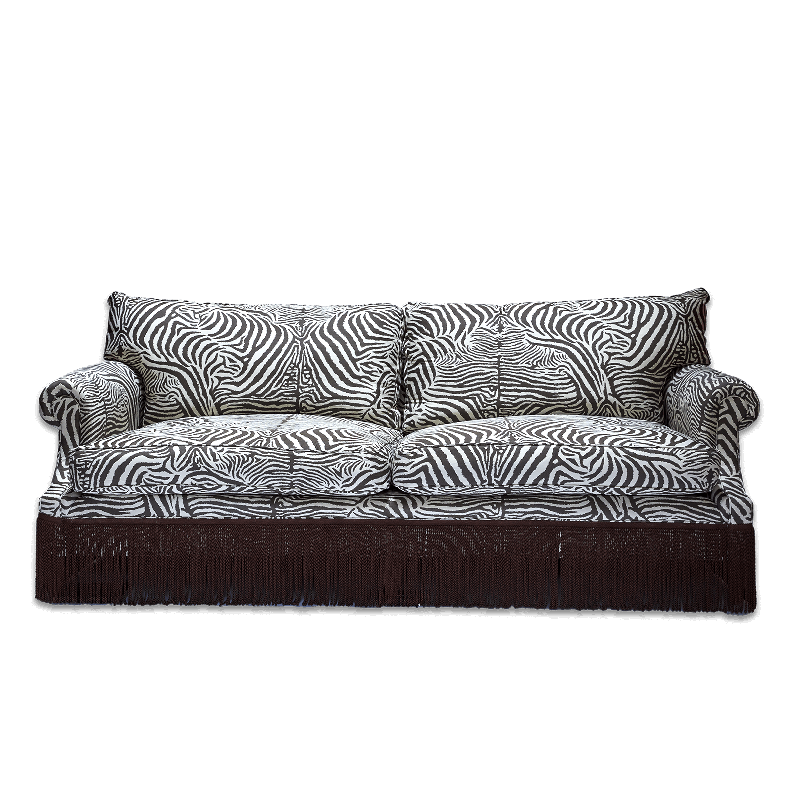 EQUUS Jacquard Wilton 3-Seater Sofa - Cocoa