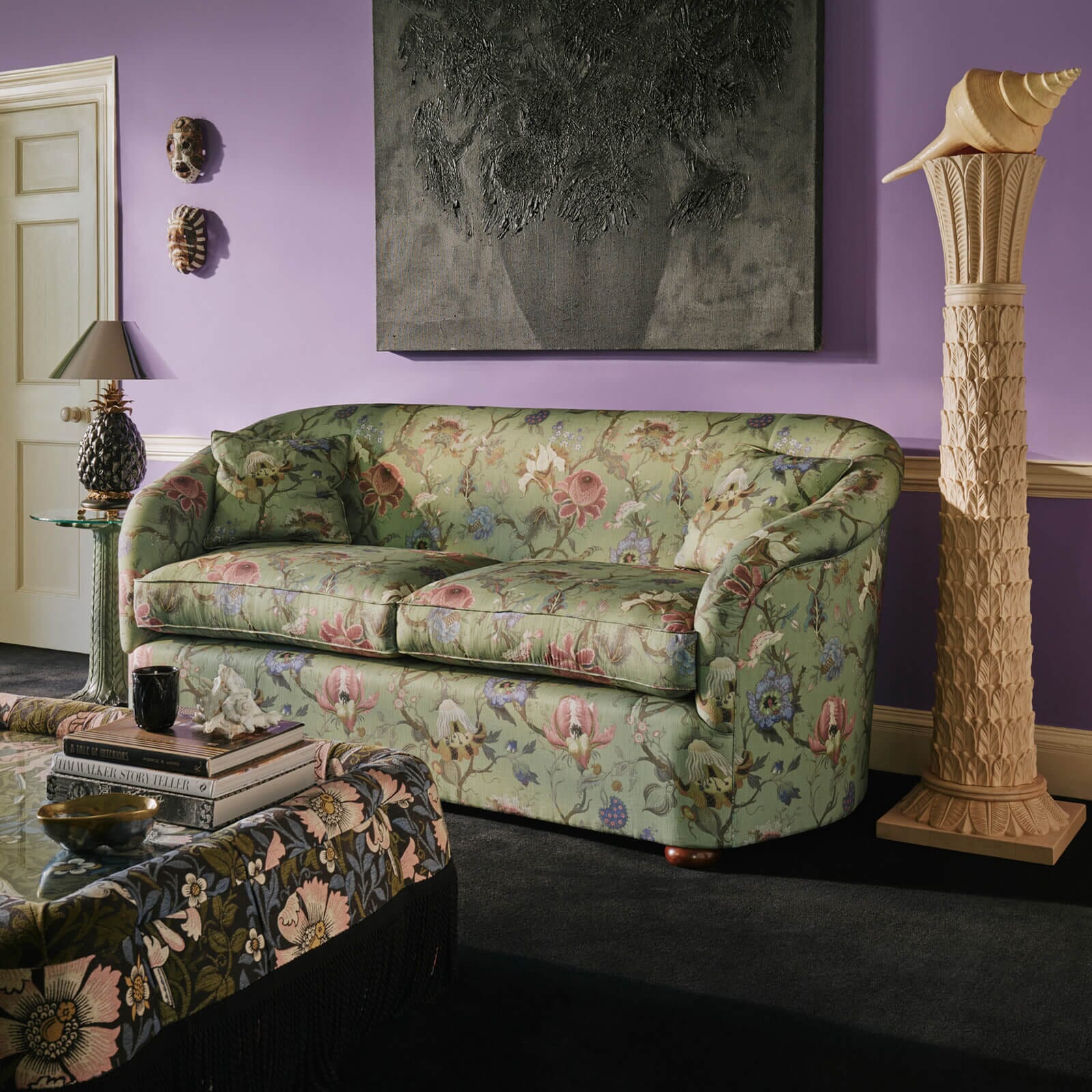 ARTEMIS Cotton Linen Vesper Sofa - Jadeite