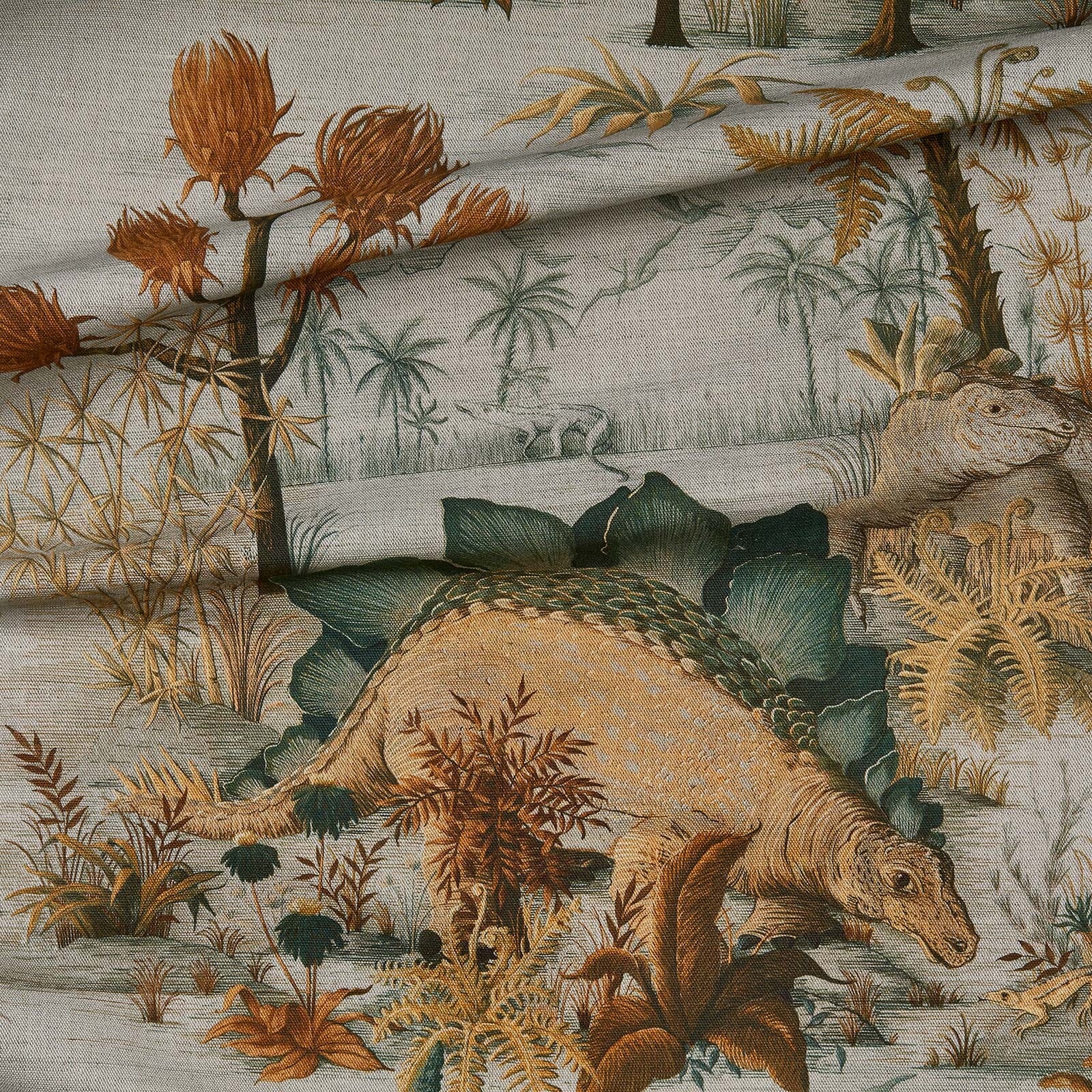 DINOSAURIA Cotton Linen Blind - Dusk