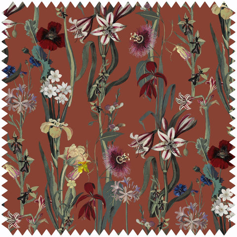 FLORA DELANICA Velvet - Clay Sample