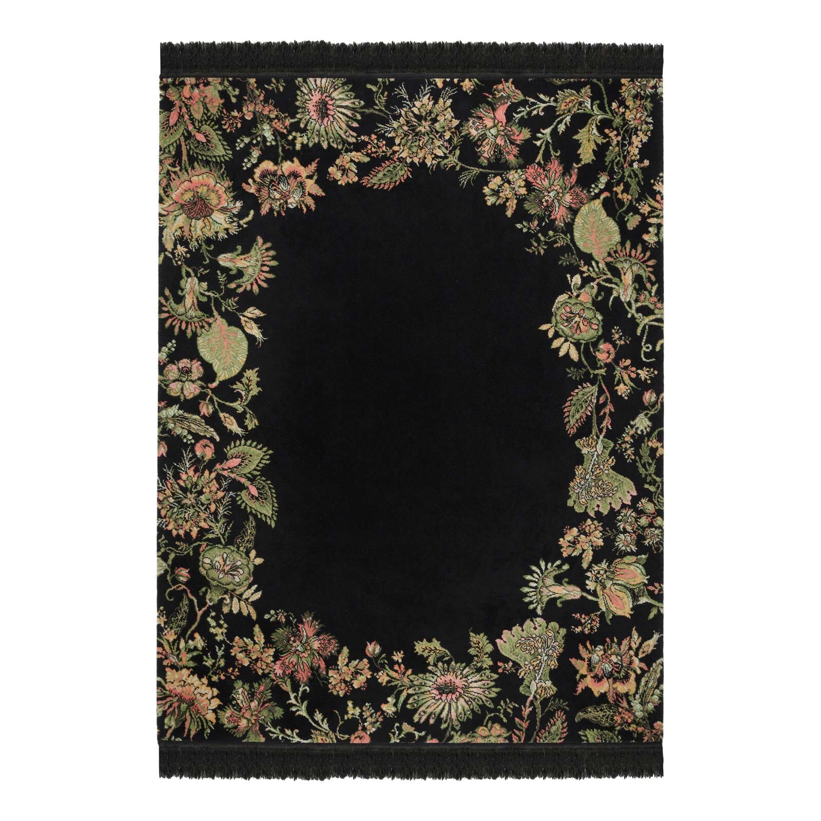 FLORA FANTASIA Rug - Noir