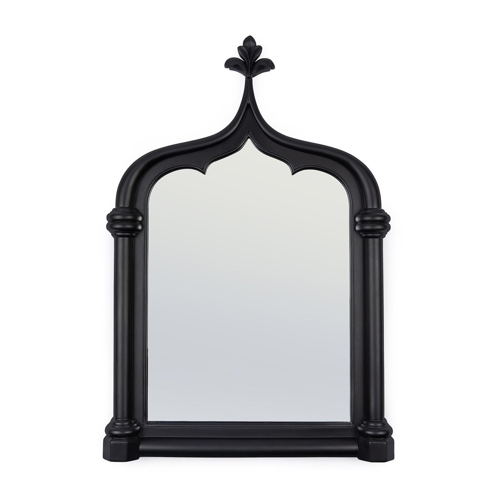 Black outlet gothic style beautiful mirror