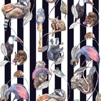 HACKNEY EMPIRE Wallpaper - Midnight Stripe