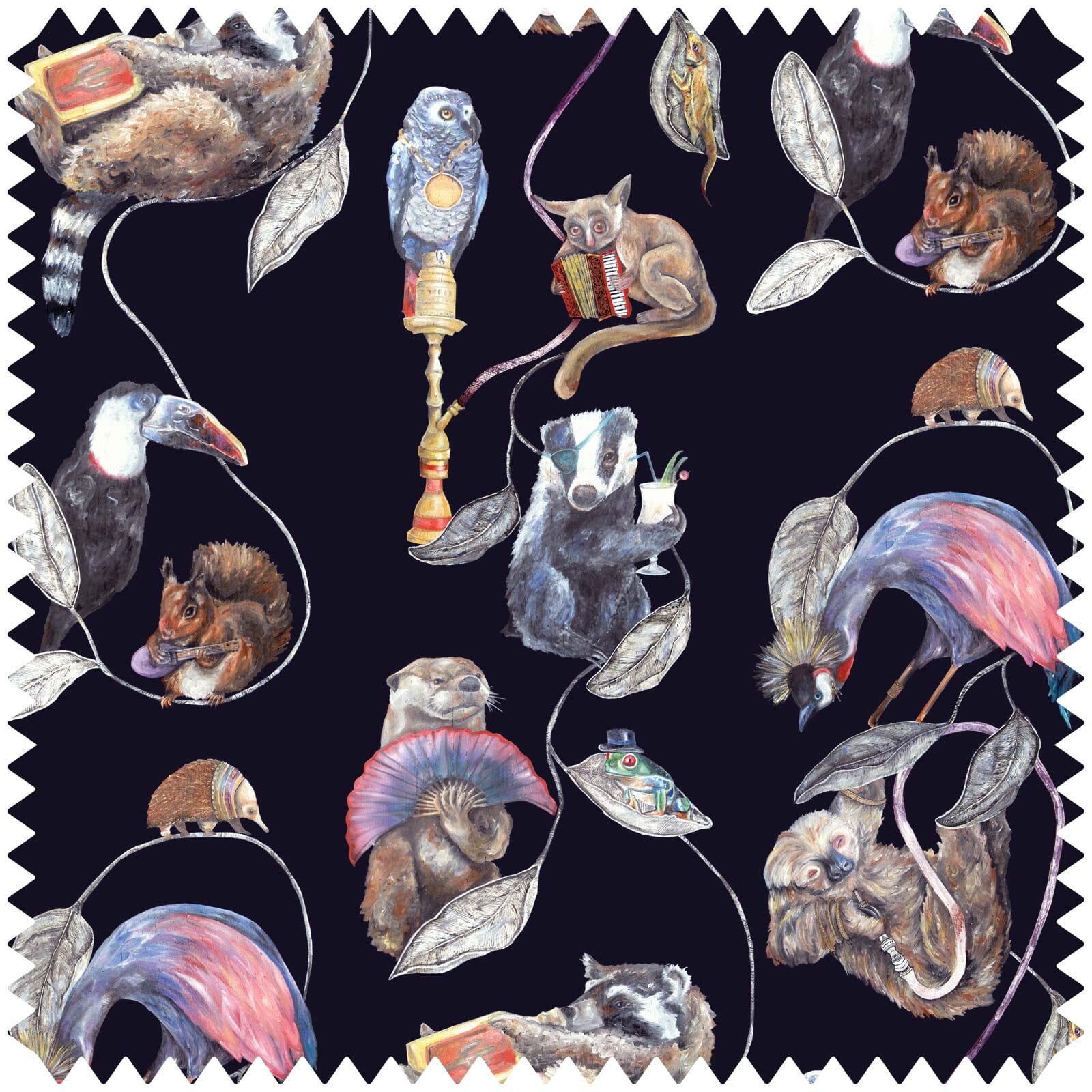 HACKNEY EMPIRE Velvet - Midnight Sample