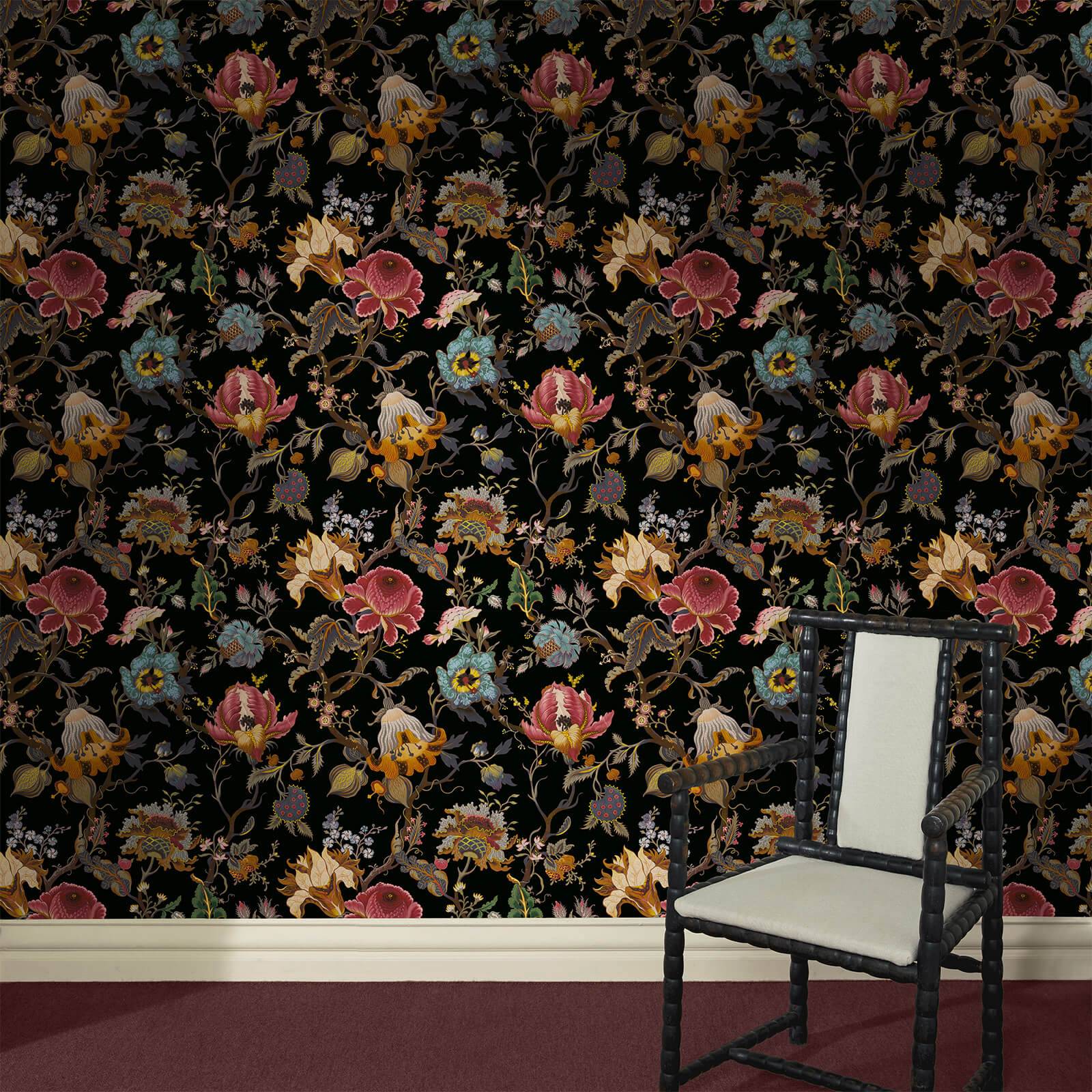 ARTEMIS Wallpaper - Black