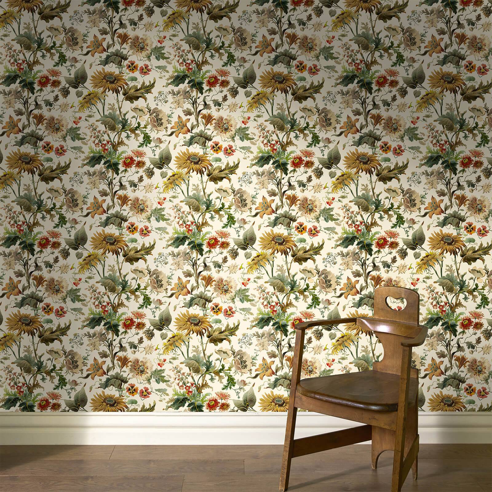 AVALON Wallpaper - Ecru