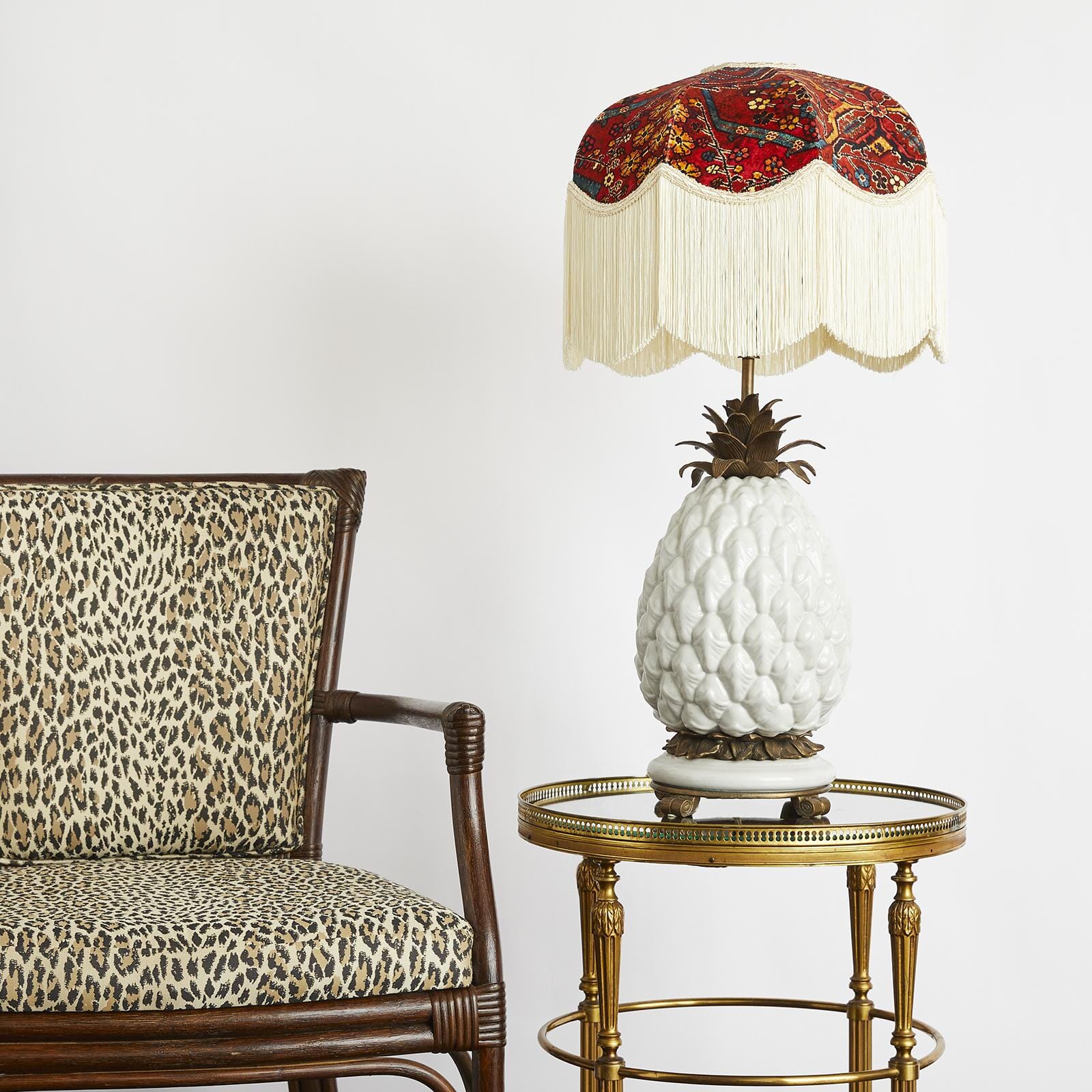 MEY MEH Velvet Tilia Lampshade - Sienna