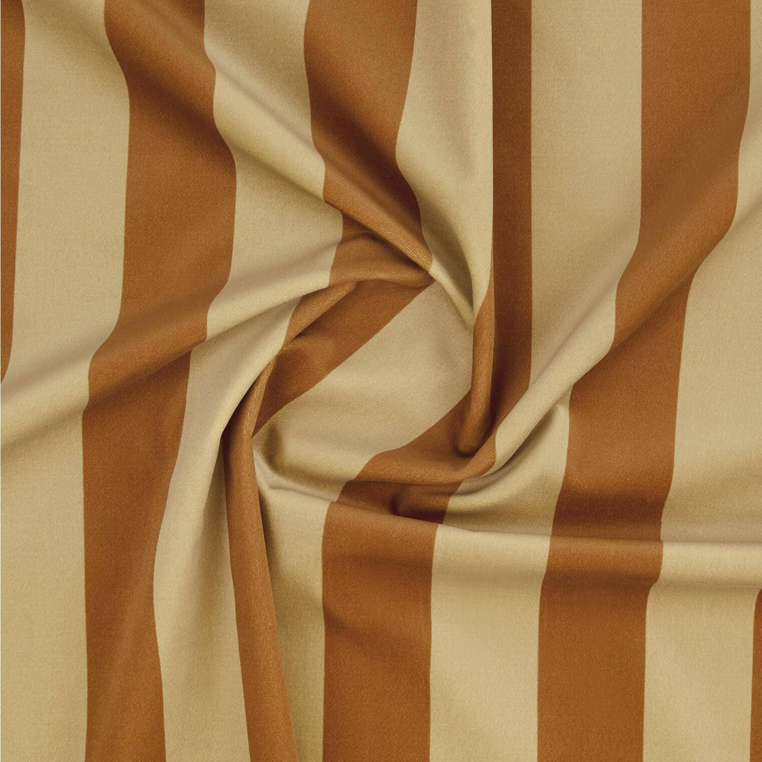 CAMELOT STRIPE Velvet - Ginger