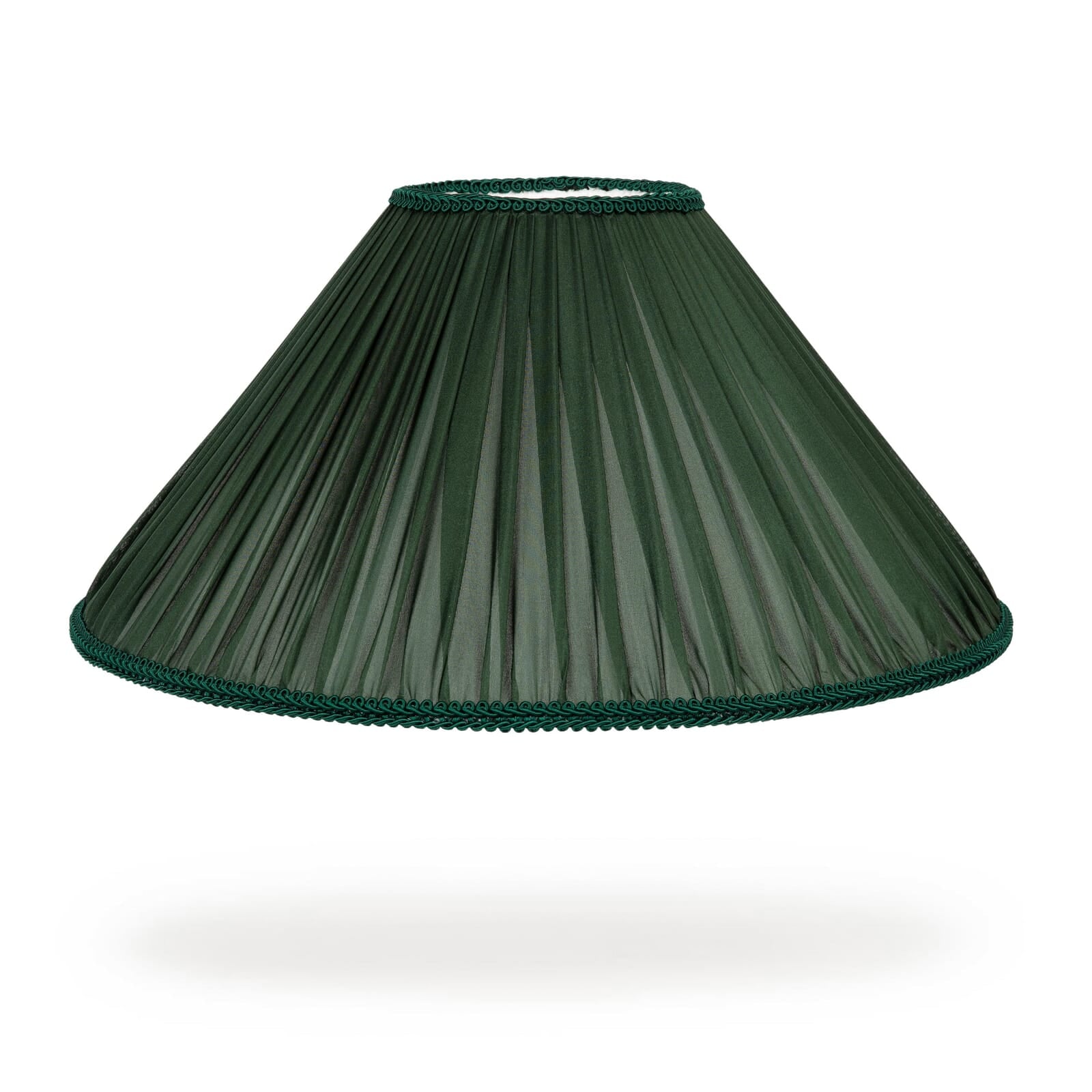 ROMILY Silk Pleated Lampshade - Moss