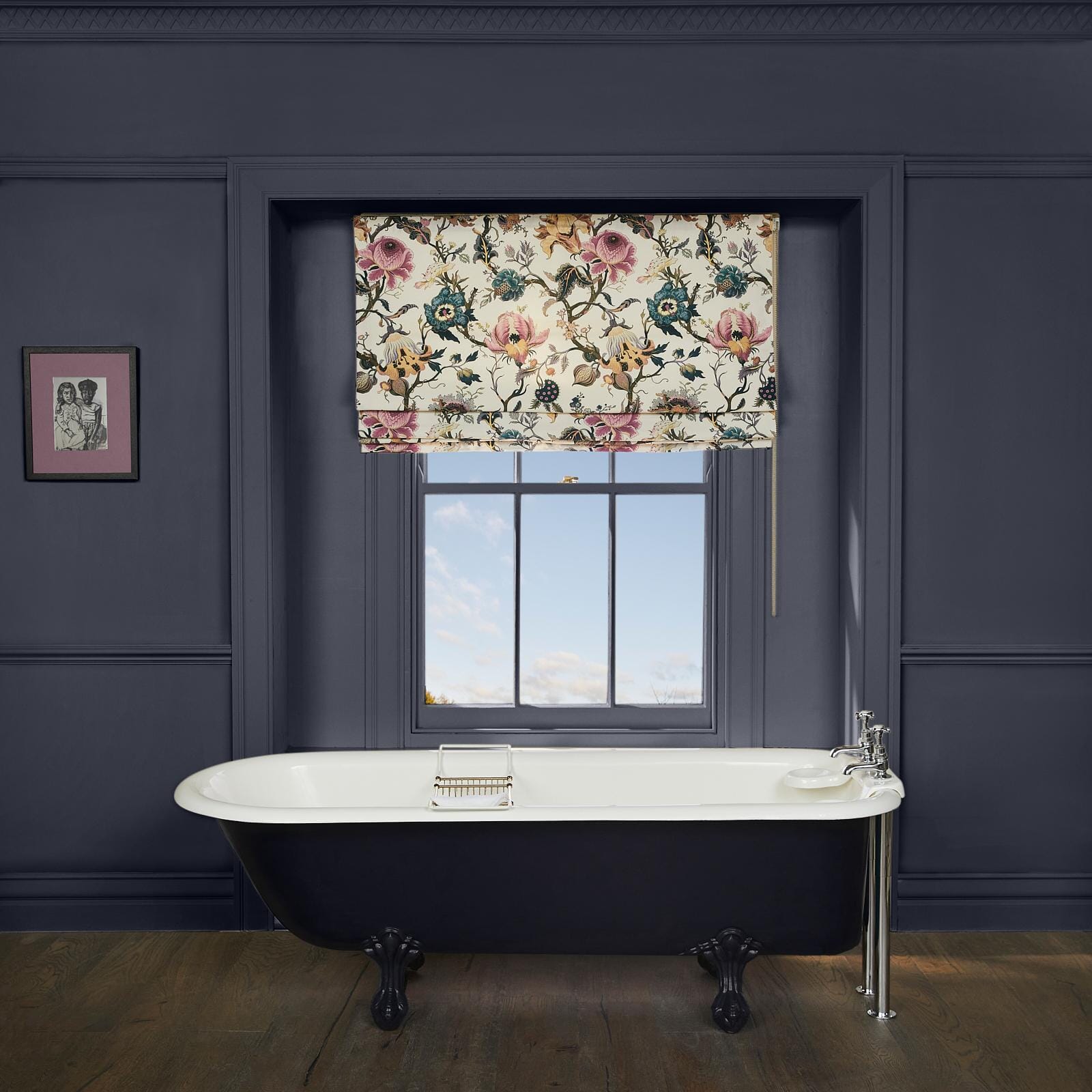 ARTEMIS Cotton Linen Blind - Off White