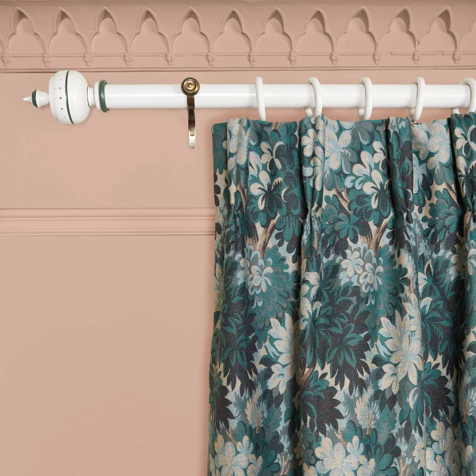 SILVA Jacquard Curtain - Cerulean