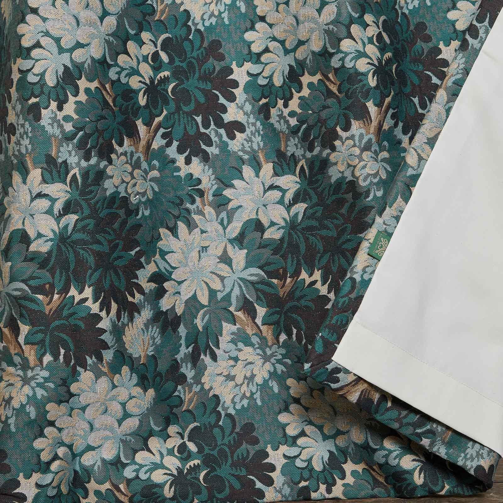 SILVA Jacquard Curtain - Cerulean