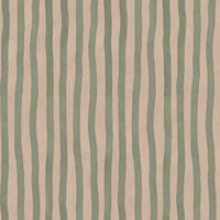 ARTIST'S STRIPE Wallpaper - Sap & Alabaster