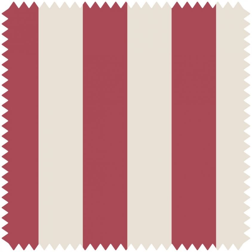 TREMATON STRIPE Jacquard Samples - Carmine Sample