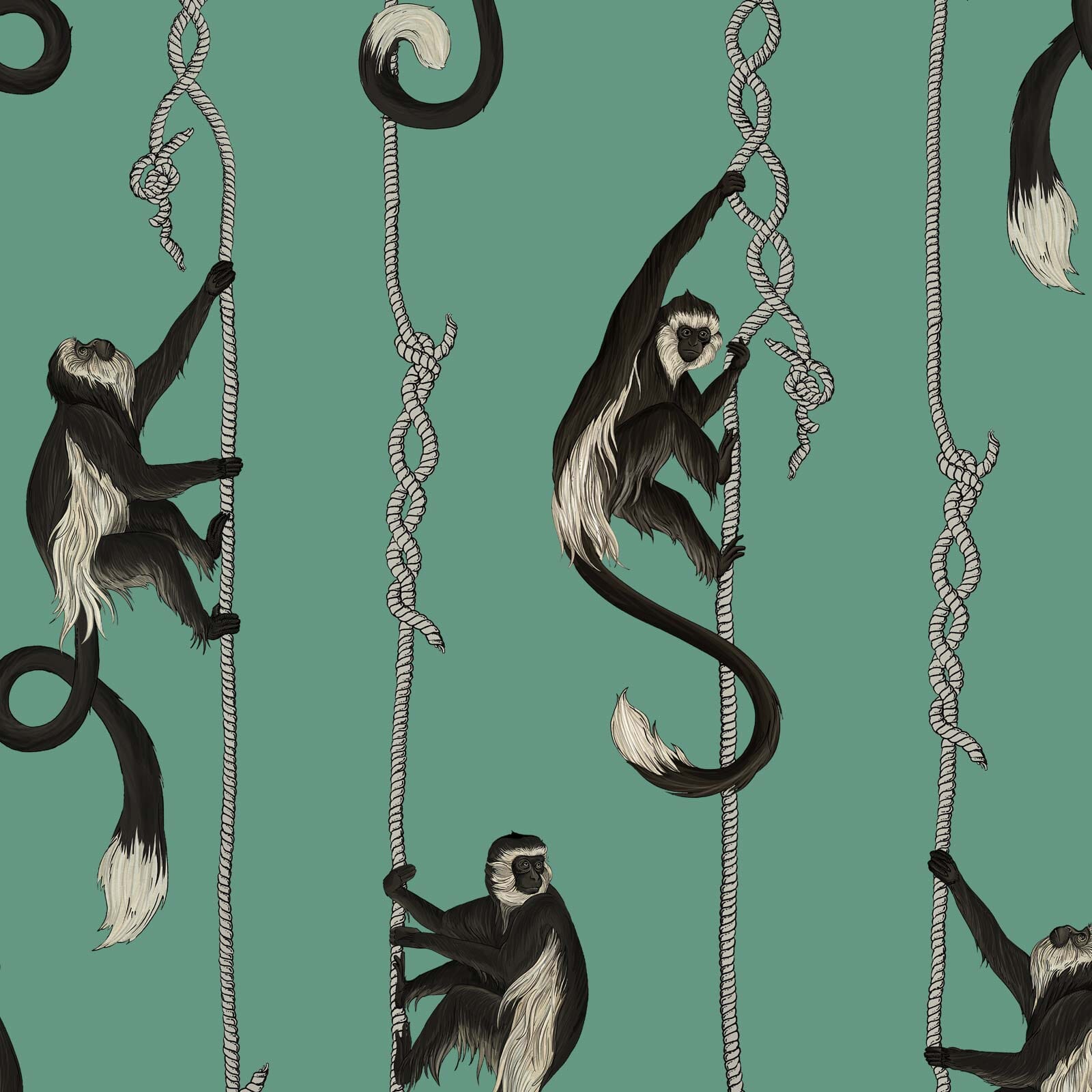 TROOP Wallpaper - Parakeet Green