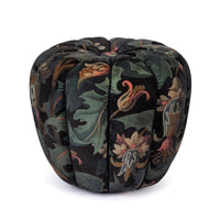 VESPERTINE Velvet Clovis Footstool - Apatite