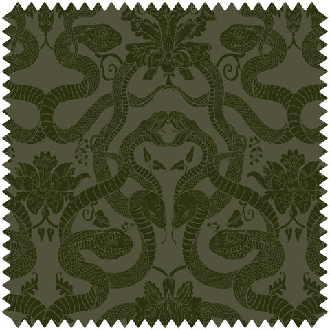 ANACONDA Velvet - Olive Green Sample