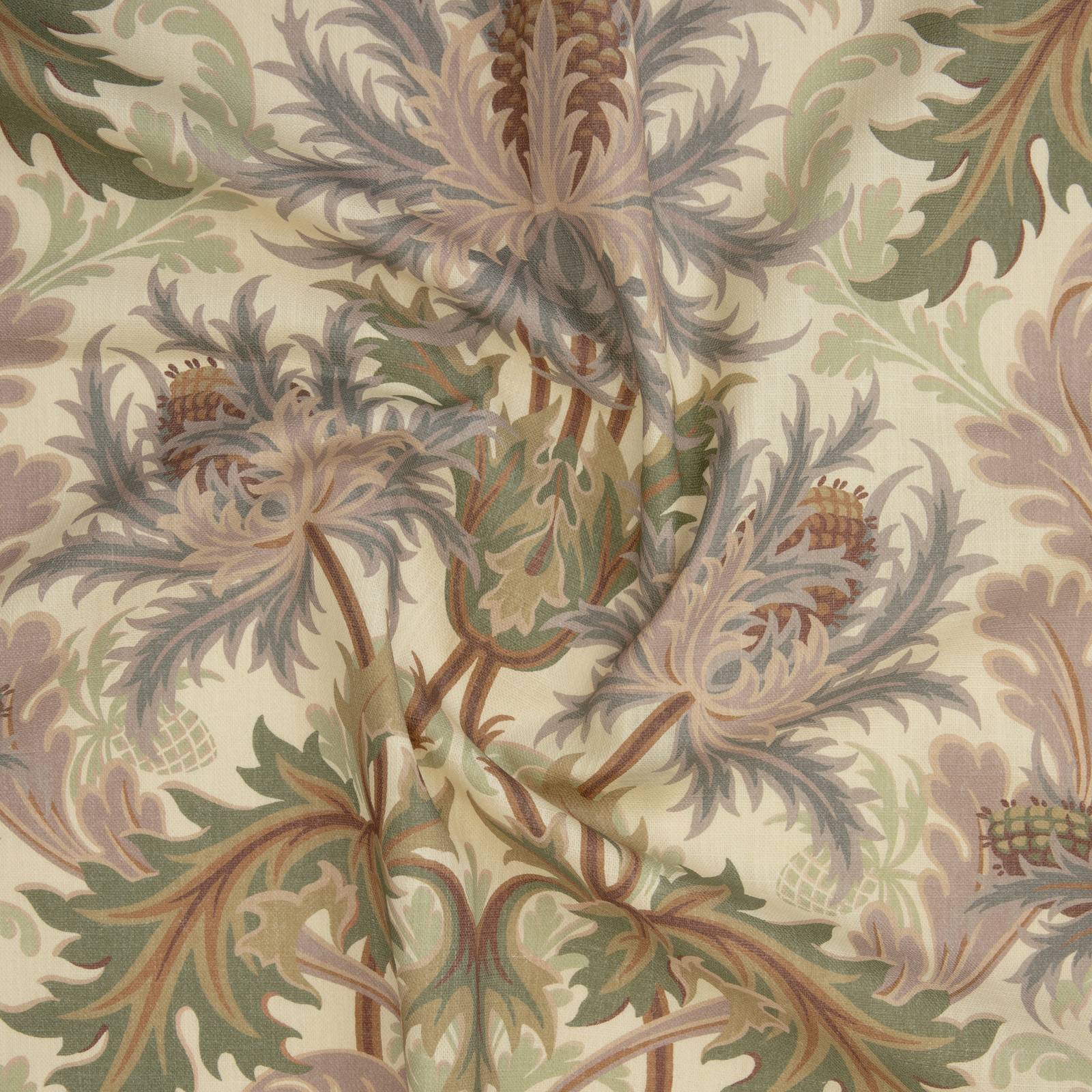 AQUIFOLIA Cotton Linen Curtain - Ecru