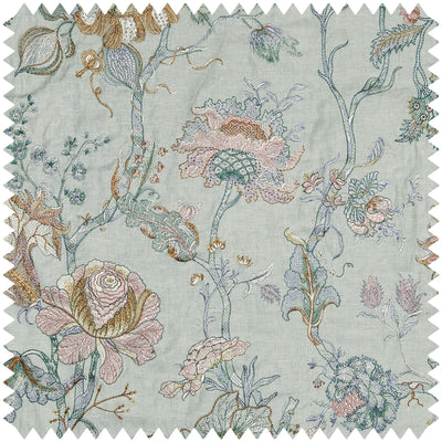 ARTEMIS Embroidered Linen - Pistachio