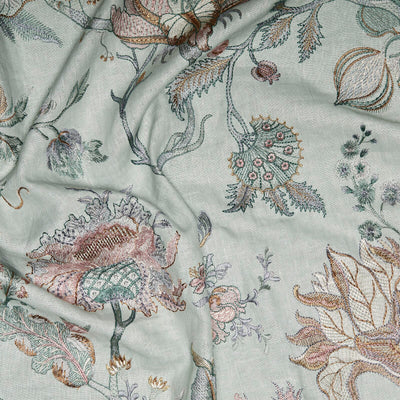 ARTEMIS Embroidered Linen - Pistachio secondary image