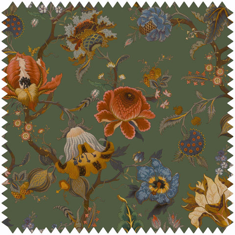 ARTEMIS Velvet - Moss Green Sample