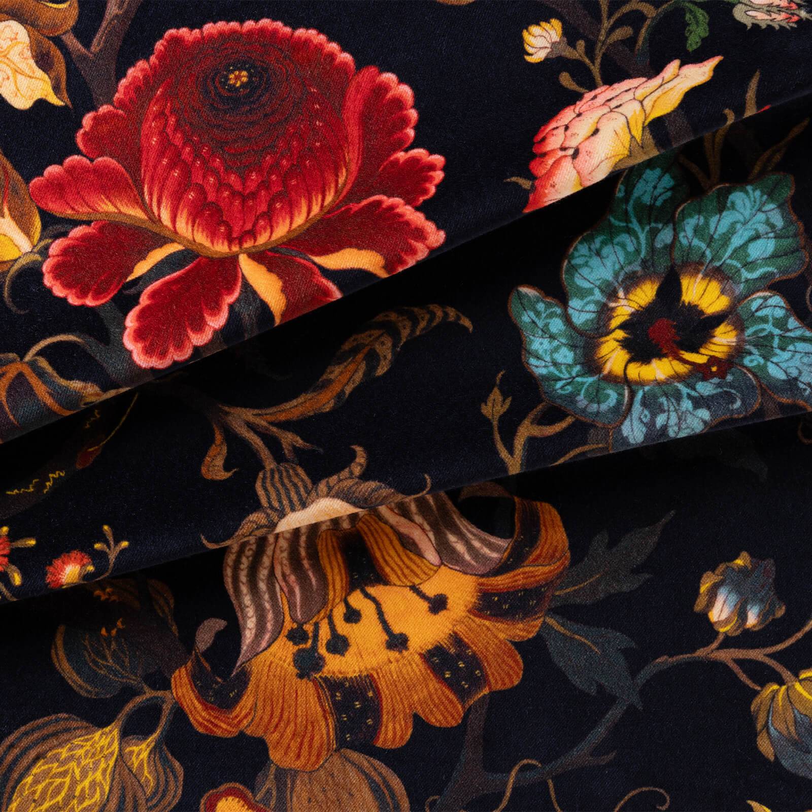 ARTEMIS Velvet Curtain - Black