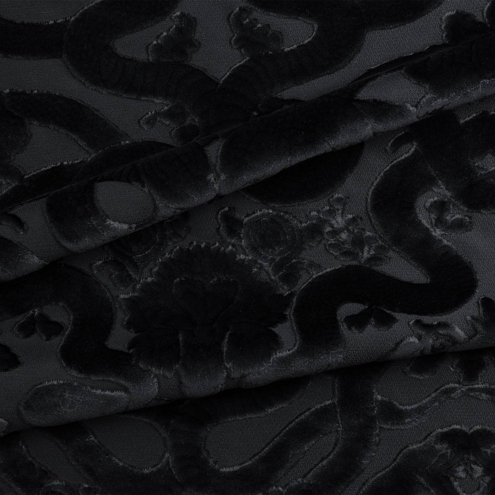 ANACONDA Cut-Velvet - Noir