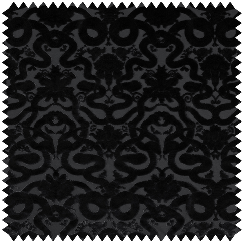 ANACONDA Velvet-Jacquard - Jet Sample
