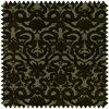 ANACONDA Cut-Velvet - Olive Green