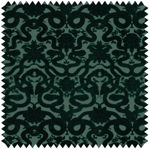 ANACONDA Velvet-Jacquard - Spruce Sample