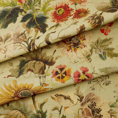 AVALON Cotton Linen Curtain - Apple secondary image