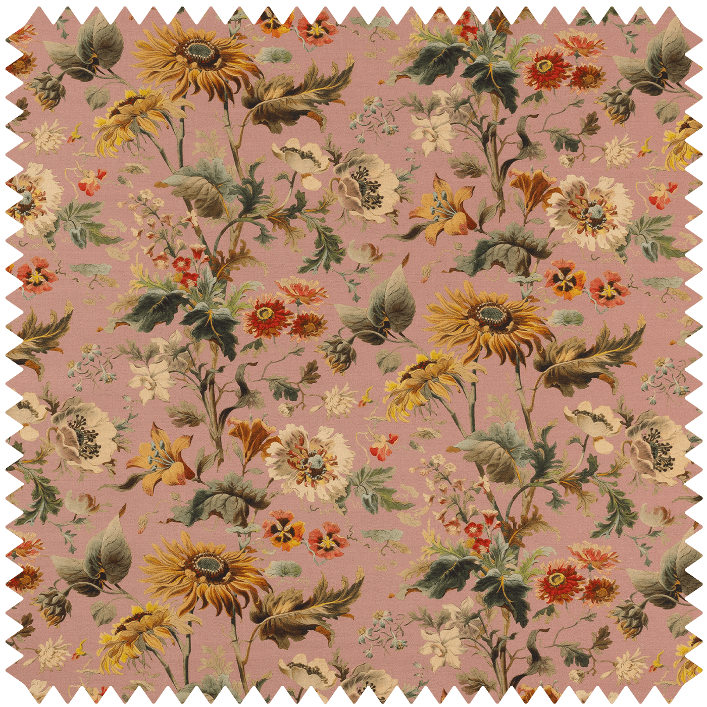 AVALON Cotton Linen - Puce Pink