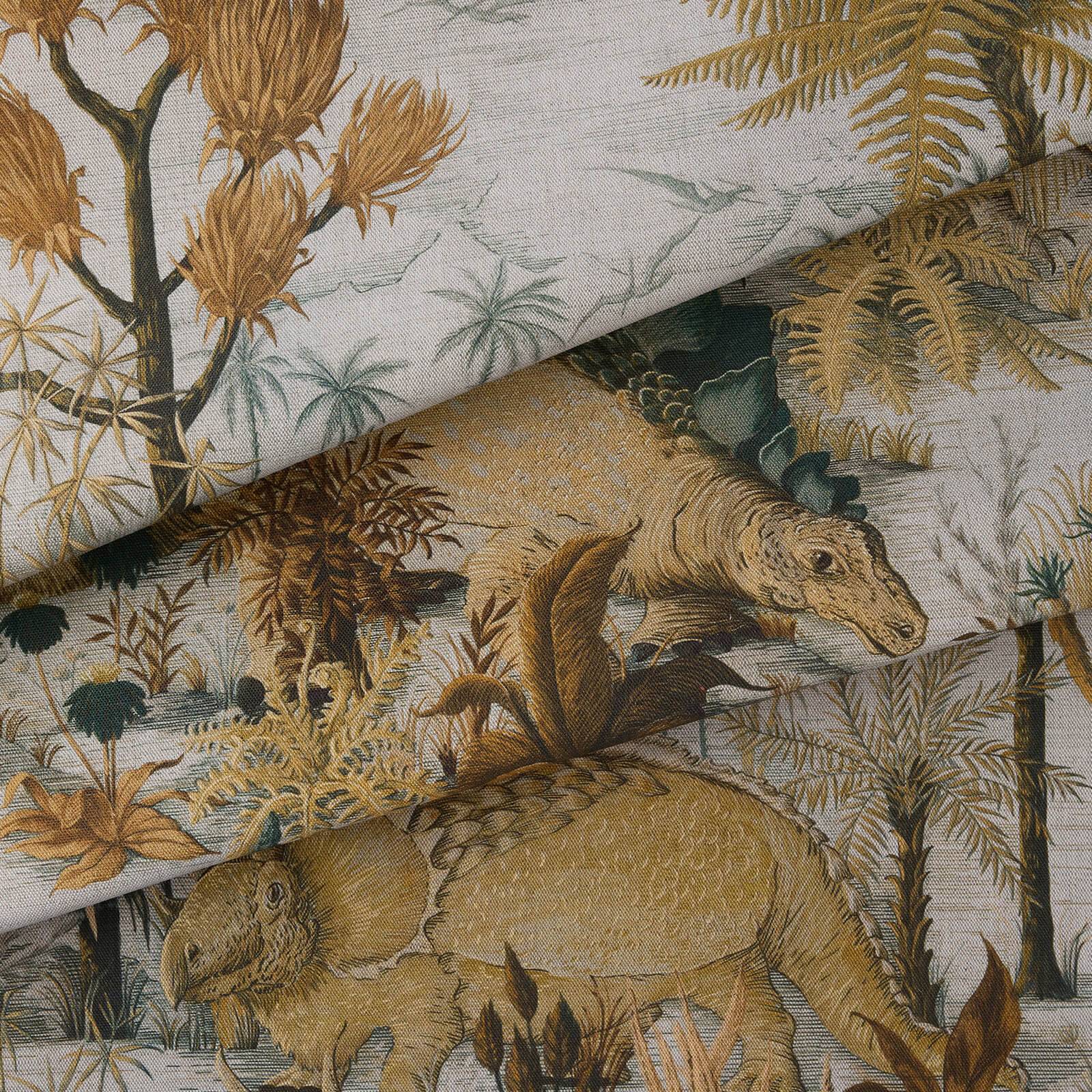 DINOSAURIA Cotton Linen Curtain - Dusk