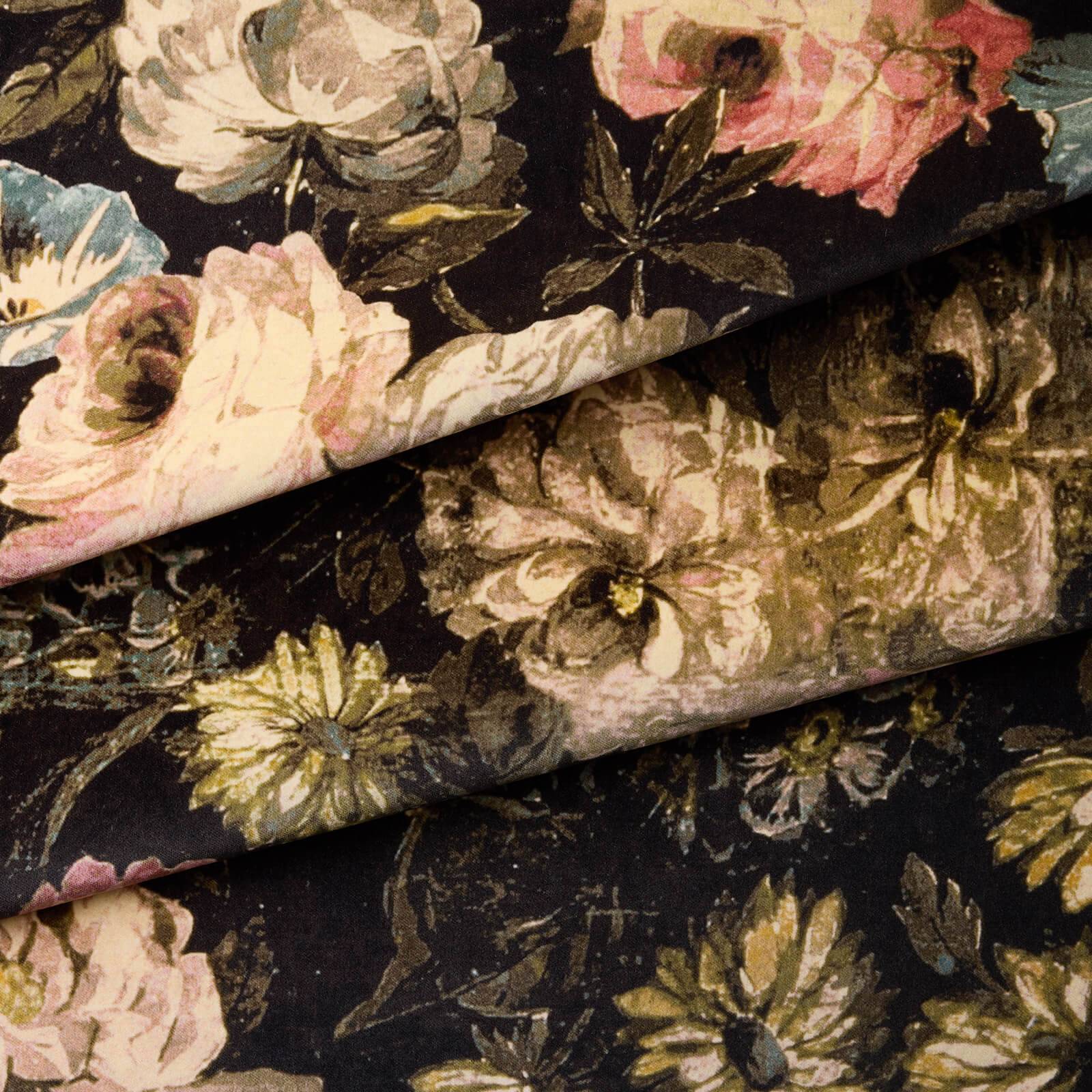 MIDNIGHT GARDEN Velvet - Multi