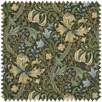 GOLDEN LILY Velvet - Verde Sample