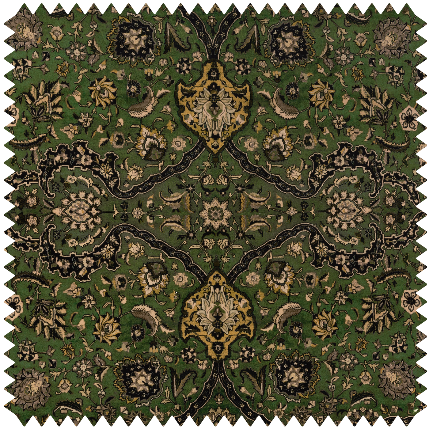 ZANJAN Velvet - Juniper Green