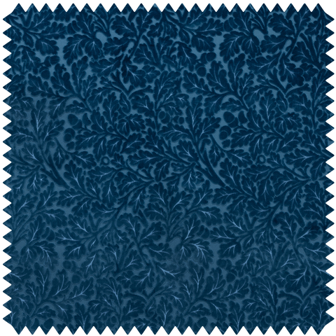 QUERCUS Velvet Jacquard - Lobelia Sample