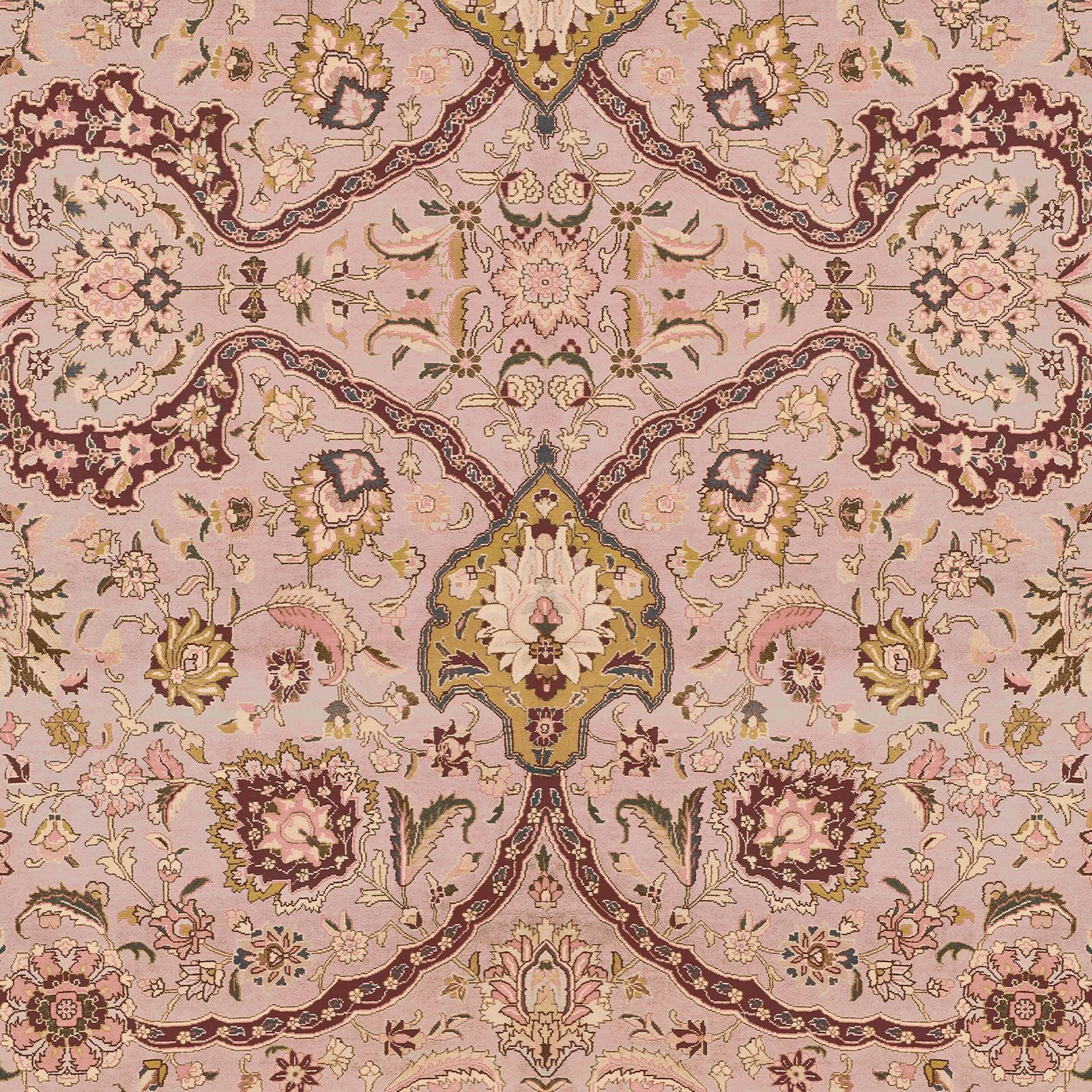 a close up of a rug