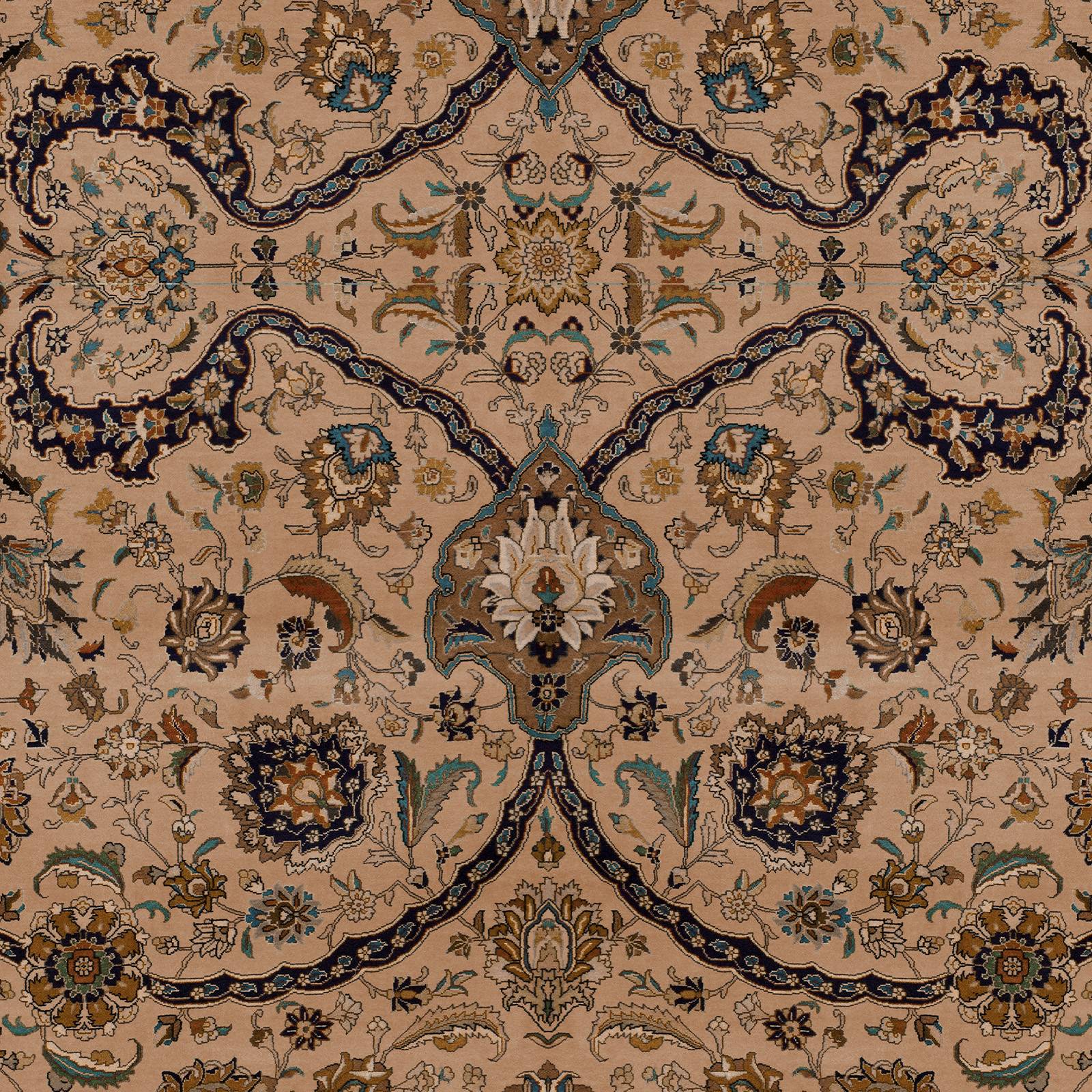 a close up of a carpet