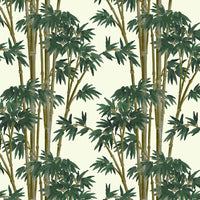 BAMBUSA Wallpaper - Antique White Sample