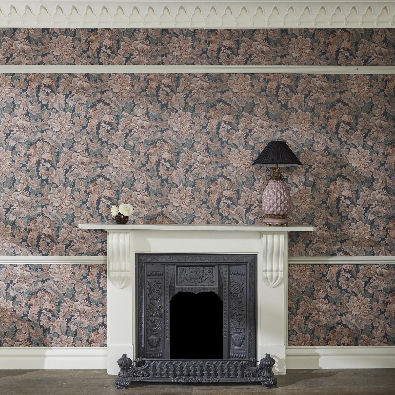 BATHSHEBA Wallpaper - Dahlia
