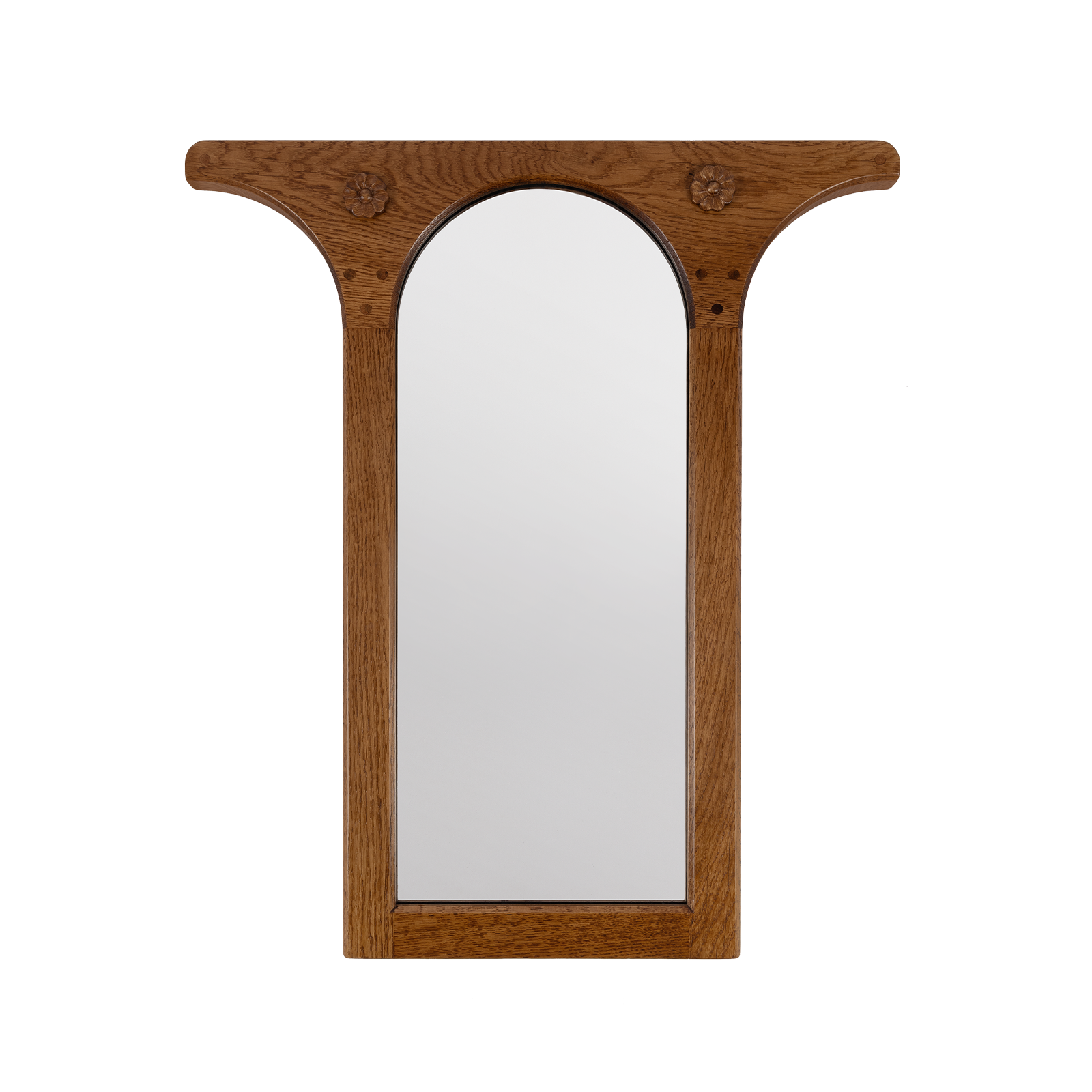 BRUNEL Single Mirror - Oak