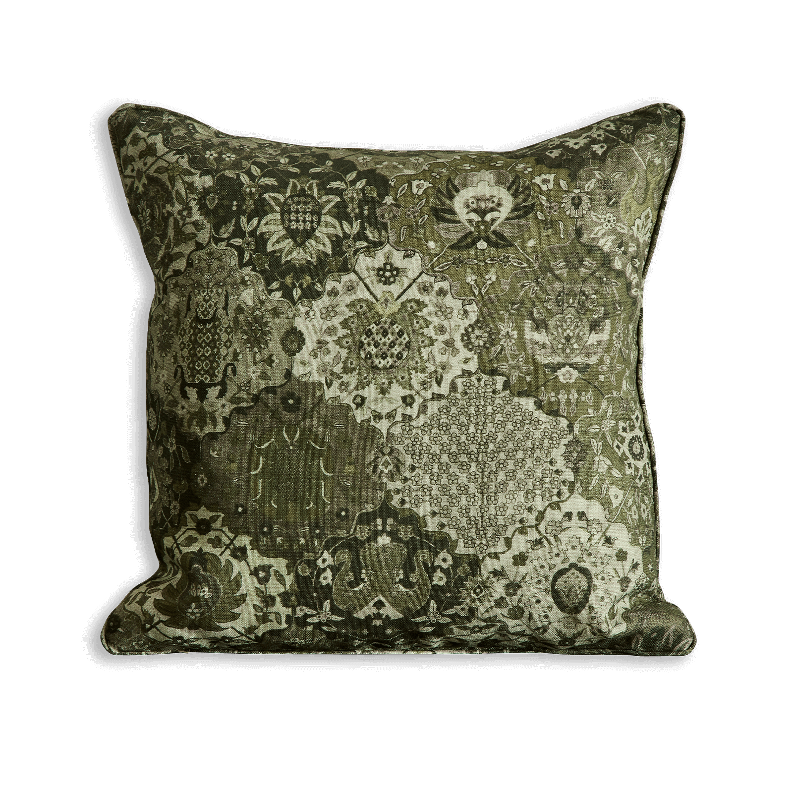 CASPAR Linen Cushion - Juniper