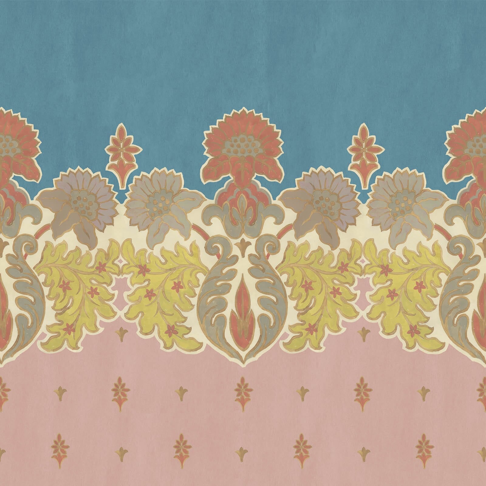 EMANIA BORDER Wallpaper  - Plaster Sample